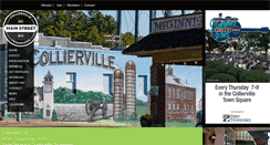 Desktop Screenshot of mainstreetcollierville.org